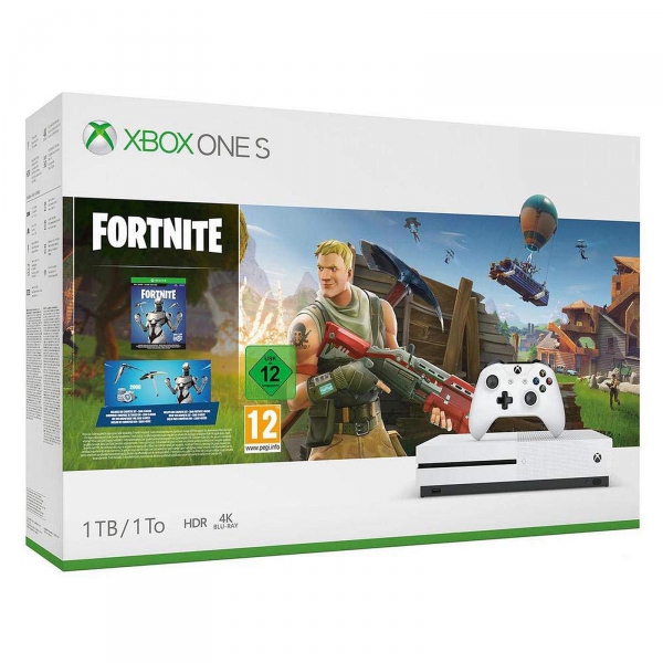 Boîte console Xbox One S blanc reproduction fidèle